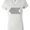 Women's Short Sleeve V-Neck T-Shirt Thumbnail