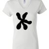 Women's Short Sleeve V-Neck T-Shirt Thumbnail
