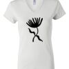 Women's Short Sleeve V-Neck T-Shirt Thumbnail