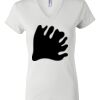 Women's Short Sleeve V-Neck T-Shirt Thumbnail