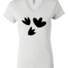 Women's Short Sleeve V-Neck T-Shirt Thumbnail