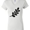 Women's Short Sleeve V-Neck T-Shirt Thumbnail