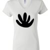 Women's Short Sleeve V-Neck T-Shirt Thumbnail