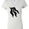Women's Short Sleeve V-Neck T-Shirt Thumbnail