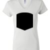 Women's Short Sleeve V-Neck T-Shirt Thumbnail