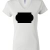 Women's Short Sleeve V-Neck T-Shirt Thumbnail