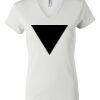 Women's Short Sleeve V-Neck T-Shirt Thumbnail