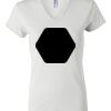 Women's Short Sleeve V-Neck T-Shirt Thumbnail