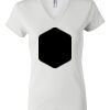 Women's Short Sleeve V-Neck T-Shirt Thumbnail