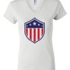 Women's Short Sleeve V-Neck T-Shirt Thumbnail