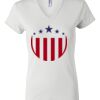 Women's Short Sleeve V-Neck T-Shirt Thumbnail