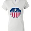 Women's Short Sleeve V-Neck T-Shirt Thumbnail