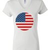 Women's Short Sleeve V-Neck T-Shirt Thumbnail