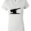 Women's Short Sleeve V-Neck T-Shirt Thumbnail