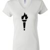 Women's Short Sleeve V-Neck T-Shirt Thumbnail
