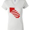 Women's Short Sleeve V-Neck T-Shirt Thumbnail