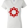 Women's Short Sleeve V-Neck T-Shirt Thumbnail