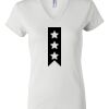 Women's Short Sleeve V-Neck T-Shirt Thumbnail