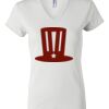 Women's Short Sleeve V-Neck T-Shirt Thumbnail
