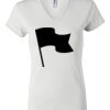 Women's Short Sleeve V-Neck T-Shirt Thumbnail