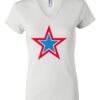 Women's Short Sleeve V-Neck T-Shirt Thumbnail