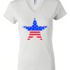 Women's Short Sleeve V-Neck T-Shirt Thumbnail