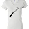 Women's Short Sleeve V-Neck T-Shirt Thumbnail
