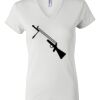 Women's Short Sleeve V-Neck T-Shirt Thumbnail