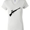 Women's Short Sleeve V-Neck T-Shirt Thumbnail