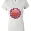Women's Short Sleeve V-Neck T-Shirt Thumbnail