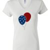 Women's Short Sleeve V-Neck T-Shirt Thumbnail