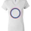 Women's Short Sleeve V-Neck T-Shirt Thumbnail