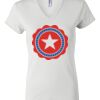 Women's Short Sleeve V-Neck T-Shirt Thumbnail