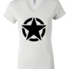 Women's Short Sleeve V-Neck T-Shirt Thumbnail