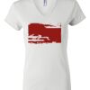 Women's Short Sleeve V-Neck T-Shirt Thumbnail
