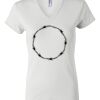 Women's Short Sleeve V-Neck T-Shirt Thumbnail