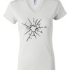 Women's Short Sleeve V-Neck T-Shirt Thumbnail