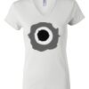 Women's Short Sleeve V-Neck T-Shirt Thumbnail
