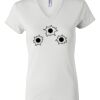Women's Short Sleeve V-Neck T-Shirt Thumbnail