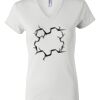 Women's Short Sleeve V-Neck T-Shirt Thumbnail