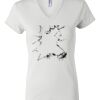 Women's Short Sleeve V-Neck T-Shirt Thumbnail