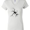 Women's Short Sleeve V-Neck T-Shirt Thumbnail