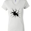 Women's Short Sleeve V-Neck T-Shirt Thumbnail