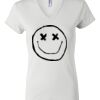 Women's Short Sleeve V-Neck T-Shirt Thumbnail