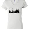 Women's Short Sleeve V-Neck T-Shirt Thumbnail