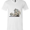 Men's Short Sleeve V-Neck T-Shirt Thumbnail