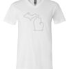 Men's Short Sleeve V-Neck T-Shirt Thumbnail