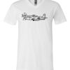 Men's Short Sleeve V-Neck T-Shirt Thumbnail