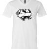 Men's Short Sleeve V-Neck T-Shirt Thumbnail