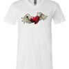 Men's Short Sleeve V-Neck T-Shirt Thumbnail